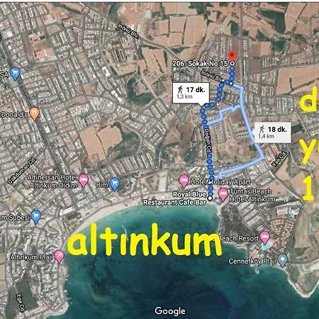 Altinkumda 12 Kisilik Oezel Havuzlu Villa * Didim