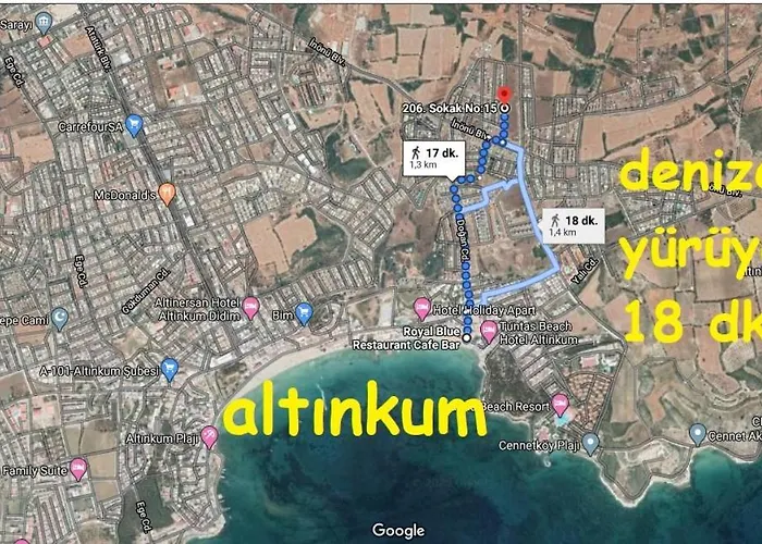 With Private Pool In Altinkum * Didim